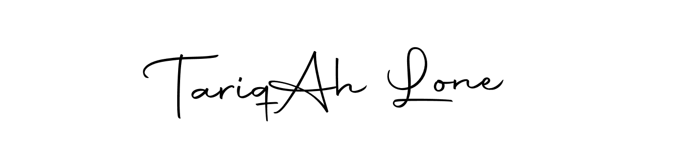 How to make Tariq  Ah Lone name signature. Use Autography-DOLnW style for creating short signs online. This is the latest handwritten sign. Tariq  Ah Lone signature style 10 images and pictures png