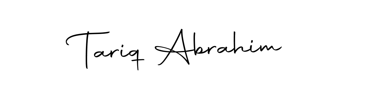 It looks lik you need a new signature style for name Tariq Abrahim. Design unique handwritten (Autography-DOLnW) signature with our free signature maker in just a few clicks. Tariq Abrahim signature style 10 images and pictures png
