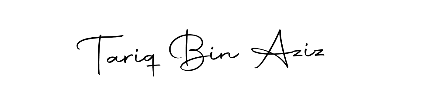 Make a short Tariq Bin Aziz signature style. Manage your documents anywhere anytime using Autography-DOLnW. Create and add eSignatures, submit forms, share and send files easily. Tariq Bin Aziz signature style 10 images and pictures png