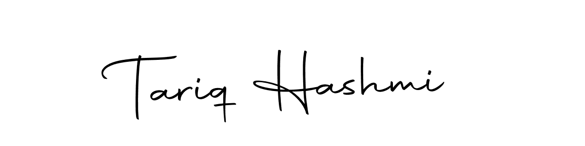 Design your own signature with our free online signature maker. With this signature software, you can create a handwritten (Autography-DOLnW) signature for name Tariq Hashmi. Tariq Hashmi signature style 10 images and pictures png