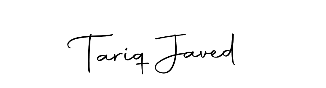 You should practise on your own different ways (Autography-DOLnW) to write your name (Tariq Javed) in signature. don't let someone else do it for you. Tariq Javed signature style 10 images and pictures png