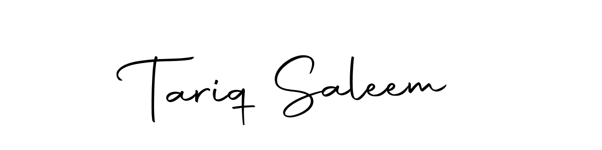 Use a signature maker to create a handwritten signature online. With this signature software, you can design (Autography-DOLnW) your own signature for name Tariq Saleem. Tariq Saleem signature style 10 images and pictures png