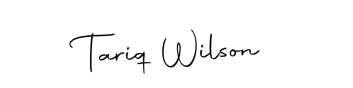 How to make Tariq Wilson signature? Autography-DOLnW is a professional autograph style. Create handwritten signature for Tariq Wilson name. Tariq Wilson signature style 10 images and pictures png