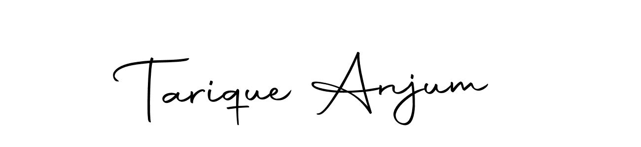 Create a beautiful signature design for name Tarique Anjum. With this signature (Autography-DOLnW) fonts, you can make a handwritten signature for free. Tarique Anjum signature style 10 images and pictures png