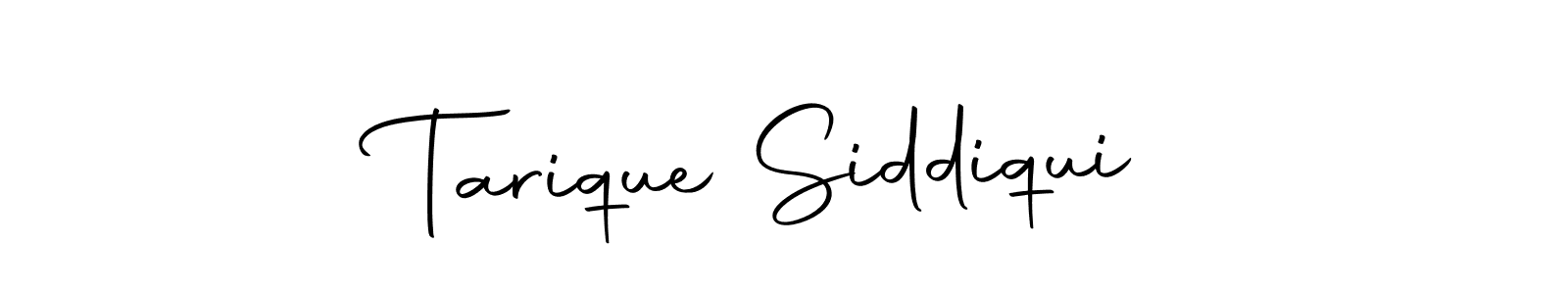 Make a beautiful signature design for name Tarique Siddiqui. With this signature (Autography-DOLnW) style, you can create a handwritten signature for free. Tarique Siddiqui signature style 10 images and pictures png