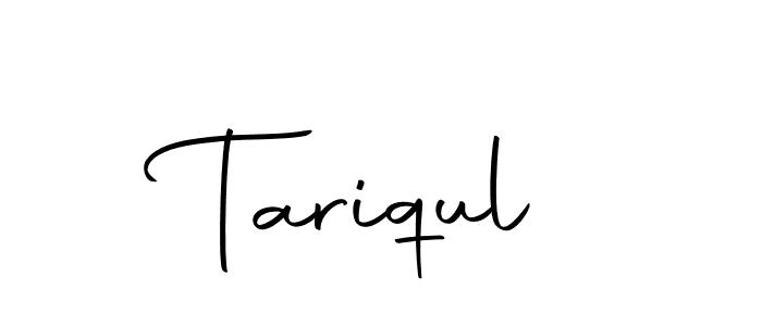 How to make Tariqul signature? Autography-DOLnW is a professional autograph style. Create handwritten signature for Tariqul name. Tariqul signature style 10 images and pictures png