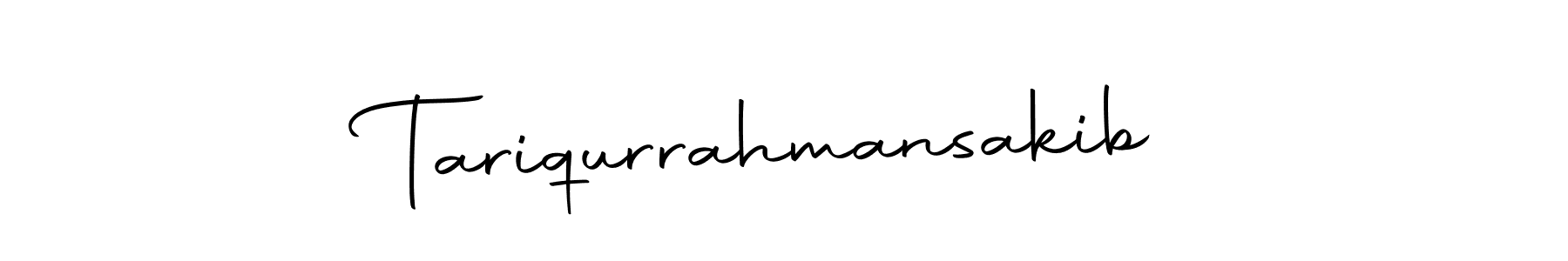 Use a signature maker to create a handwritten signature online. With this signature software, you can design (Autography-DOLnW) your own signature for name Tariqurrahmansakib. Tariqurrahmansakib signature style 10 images and pictures png