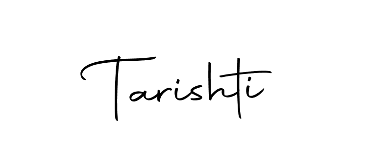 The best way (Autography-DOLnW) to make a short signature is to pick only two or three words in your name. The name Tarishti include a total of six letters. For converting this name. Tarishti signature style 10 images and pictures png