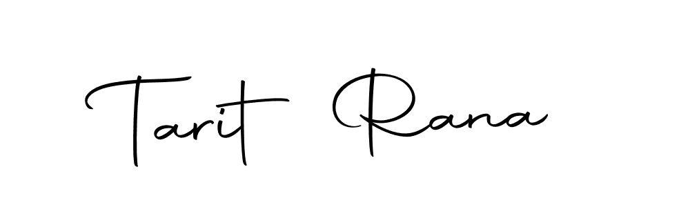 The best way (Autography-DOLnW) to make a short signature is to pick only two or three words in your name. The name Tarit Rana include a total of six letters. For converting this name. Tarit Rana signature style 10 images and pictures png