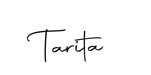 if you are searching for the best signature style for your name Tarita. so please give up your signature search. here we have designed multiple signature styles  using Autography-DOLnW. Tarita signature style 10 images and pictures png