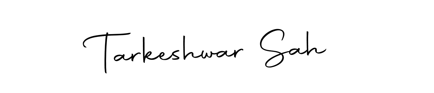 You should practise on your own different ways (Autography-DOLnW) to write your name (Tarkeshwar Sah) in signature. don't let someone else do it for you. Tarkeshwar Sah signature style 10 images and pictures png