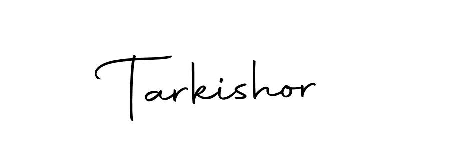 You can use this online signature creator to create a handwritten signature for the name Tarkishor. This is the best online autograph maker. Tarkishor signature style 10 images and pictures png