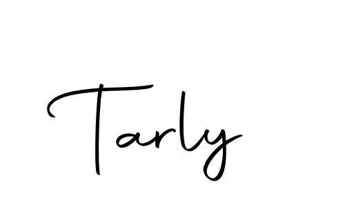 Use a signature maker to create a handwritten signature online. With this signature software, you can design (Autography-DOLnW) your own signature for name Tarly. Tarly signature style 10 images and pictures png