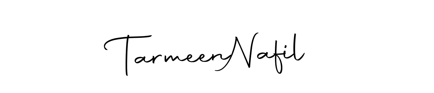 You can use this online signature creator to create a handwritten signature for the name Tarmeen  Nafil. This is the best online autograph maker. Tarmeen  Nafil signature style 10 images and pictures png
