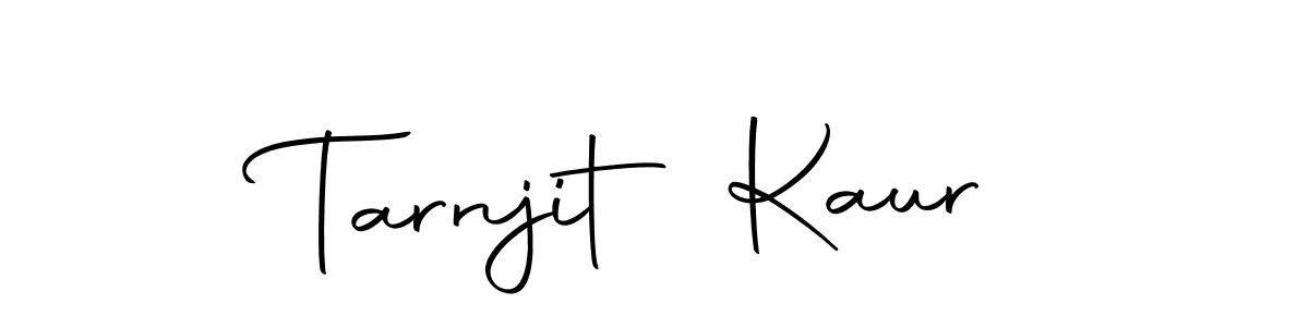 Create a beautiful signature design for name Tarnjit Kaur. With this signature (Autography-DOLnW) fonts, you can make a handwritten signature for free. Tarnjit Kaur signature style 10 images and pictures png