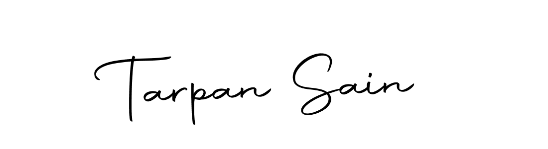 Make a beautiful signature design for name Tarpan Sain. Use this online signature maker to create a handwritten signature for free. Tarpan Sain signature style 10 images and pictures png