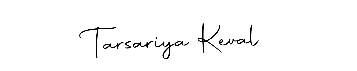 Make a beautiful signature design for name Tarsariya Keval. Use this online signature maker to create a handwritten signature for free. Tarsariya Keval signature style 10 images and pictures png