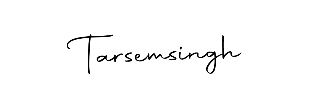 Create a beautiful signature design for name Tarsemsingh. With this signature (Autography-DOLnW) fonts, you can make a handwritten signature for free. Tarsemsingh signature style 10 images and pictures png