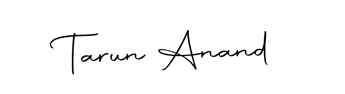 Also we have Tarun Anand name is the best signature style. Create professional handwritten signature collection using Autography-DOLnW autograph style. Tarun Anand signature style 10 images and pictures png