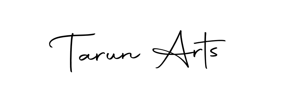 How to make Tarun Arts name signature. Use Autography-DOLnW style for creating short signs online. This is the latest handwritten sign. Tarun Arts signature style 10 images and pictures png