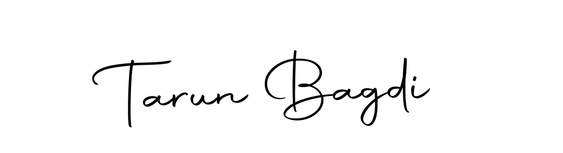 Design your own signature with our free online signature maker. With this signature software, you can create a handwritten (Autography-DOLnW) signature for name Tarun Bagdi. Tarun Bagdi signature style 10 images and pictures png