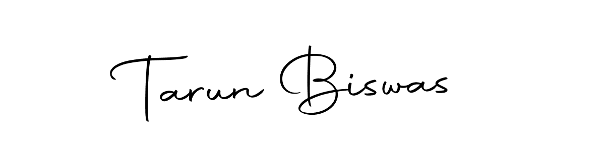 How to make Tarun Biswas name signature. Use Autography-DOLnW style for creating short signs online. This is the latest handwritten sign. Tarun Biswas signature style 10 images and pictures png