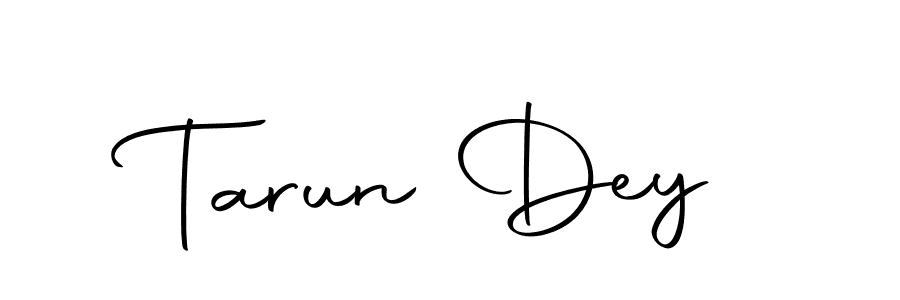 Make a short Tarun Dey signature style. Manage your documents anywhere anytime using Autography-DOLnW. Create and add eSignatures, submit forms, share and send files easily. Tarun Dey signature style 10 images and pictures png