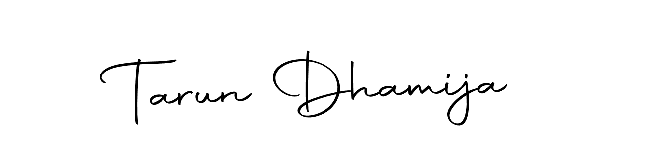 How to make Tarun Dhamija signature? Autography-DOLnW is a professional autograph style. Create handwritten signature for Tarun Dhamija name. Tarun Dhamija signature style 10 images and pictures png