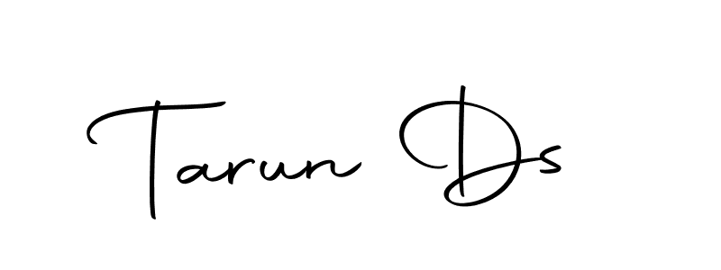 How to make Tarun Ds signature? Autography-DOLnW is a professional autograph style. Create handwritten signature for Tarun Ds name. Tarun Ds signature style 10 images and pictures png