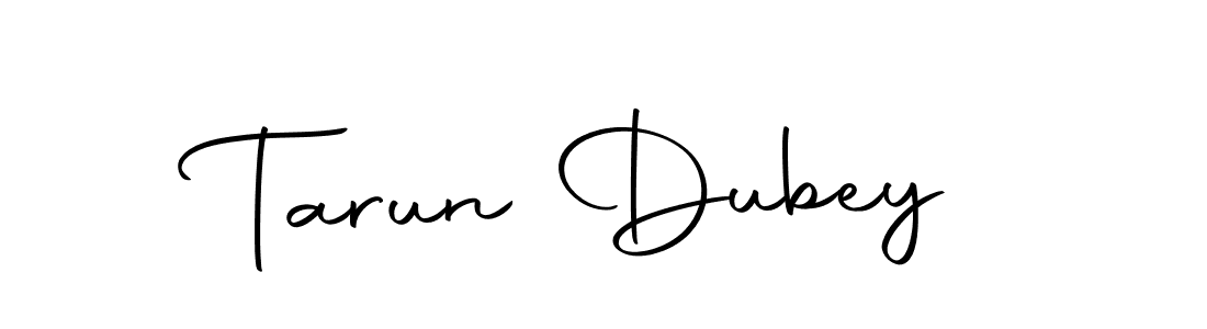 Create a beautiful signature design for name Tarun Dubey. With this signature (Autography-DOLnW) fonts, you can make a handwritten signature for free. Tarun Dubey signature style 10 images and pictures png