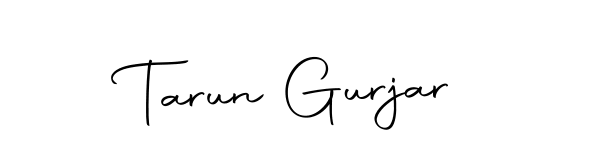 Similarly Autography-DOLnW is the best handwritten signature design. Signature creator online .You can use it as an online autograph creator for name Tarun Gurjar. Tarun Gurjar signature style 10 images and pictures png