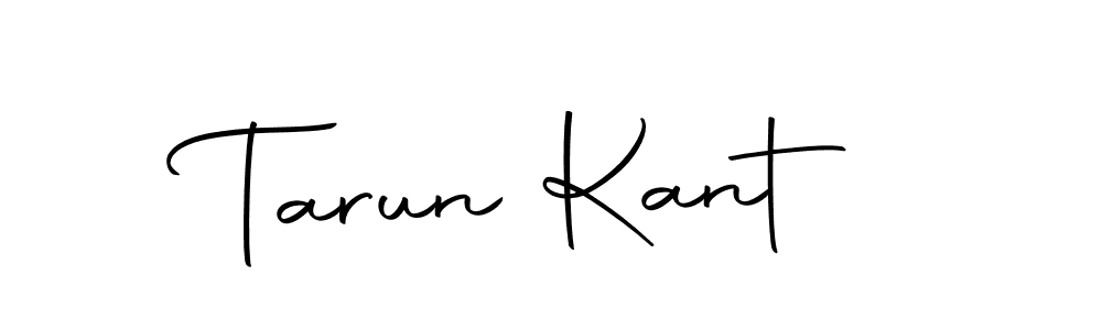 How to make Tarun Kant name signature. Use Autography-DOLnW style for creating short signs online. This is the latest handwritten sign. Tarun Kant signature style 10 images and pictures png