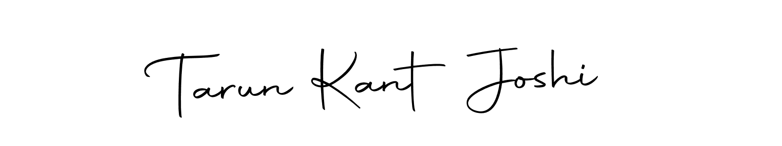 Create a beautiful signature design for name Tarun Kant Joshi. With this signature (Autography-DOLnW) fonts, you can make a handwritten signature for free. Tarun Kant Joshi signature style 10 images and pictures png