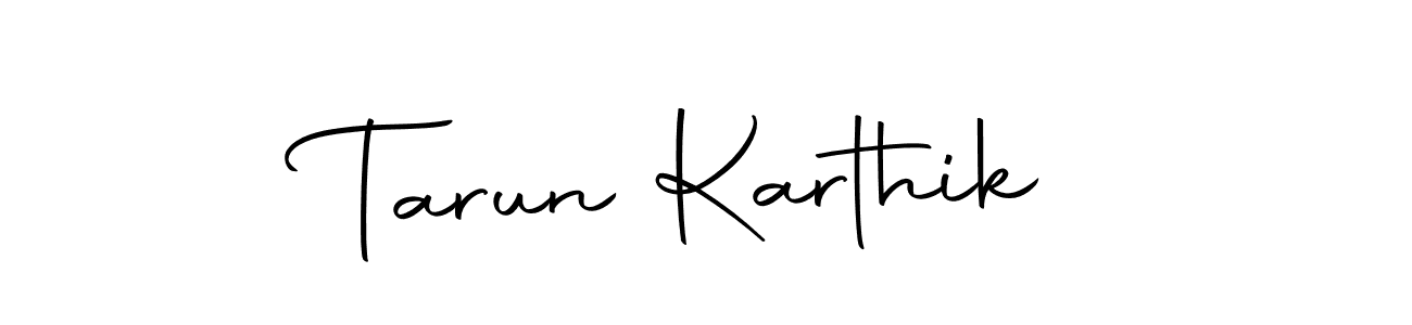 Also we have Tarun Karthik name is the best signature style. Create professional handwritten signature collection using Autography-DOLnW autograph style. Tarun Karthik signature style 10 images and pictures png