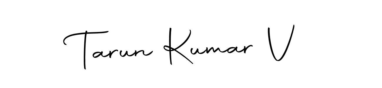 Similarly Autography-DOLnW is the best handwritten signature design. Signature creator online .You can use it as an online autograph creator for name Tarun Kumar V. Tarun Kumar V signature style 10 images and pictures png