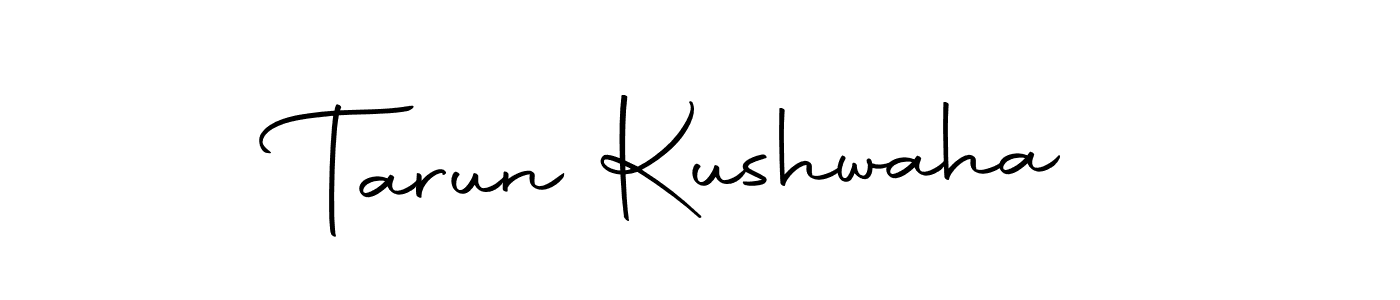 You should practise on your own different ways (Autography-DOLnW) to write your name (Tarun Kushwaha) in signature. don't let someone else do it for you. Tarun Kushwaha signature style 10 images and pictures png