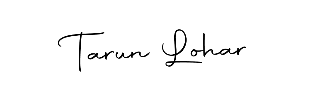 Make a beautiful signature design for name Tarun Lohar. With this signature (Autography-DOLnW) style, you can create a handwritten signature for free. Tarun Lohar signature style 10 images and pictures png