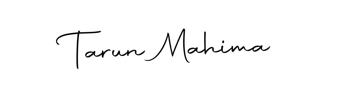Once you've used our free online signature maker to create your best signature Autography-DOLnW style, it's time to enjoy all of the benefits that Tarun Mahima name signing documents. Tarun Mahima signature style 10 images and pictures png