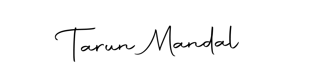 Create a beautiful signature design for name Tarun Mandal. With this signature (Autography-DOLnW) fonts, you can make a handwritten signature for free. Tarun Mandal signature style 10 images and pictures png