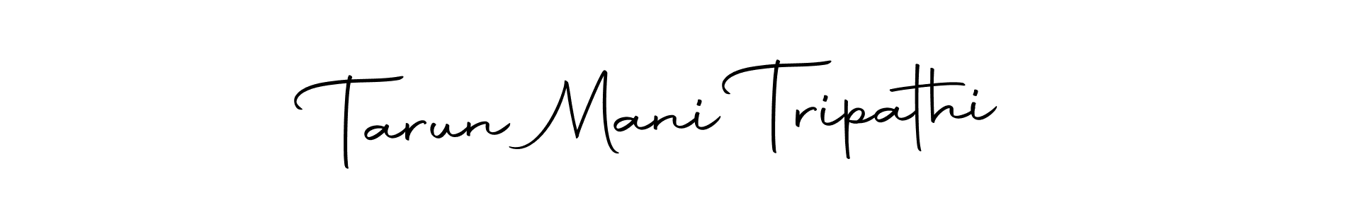 You can use this online signature creator to create a handwritten signature for the name Tarun Mani Tripathi. This is the best online autograph maker. Tarun Mani Tripathi signature style 10 images and pictures png