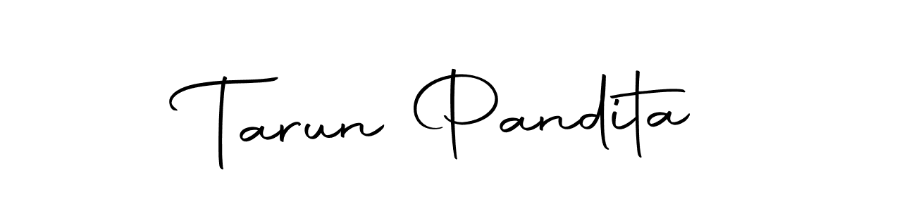 Make a beautiful signature design for name Tarun Pandita. Use this online signature maker to create a handwritten signature for free. Tarun Pandita signature style 10 images and pictures png