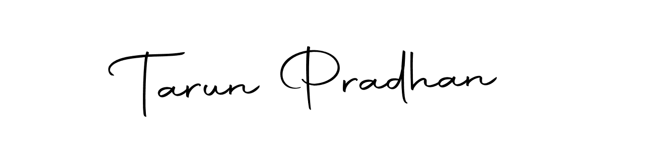 Design your own signature with our free online signature maker. With this signature software, you can create a handwritten (Autography-DOLnW) signature for name Tarun Pradhan. Tarun Pradhan signature style 10 images and pictures png