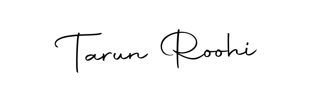 Once you've used our free online signature maker to create your best signature Autography-DOLnW style, it's time to enjoy all of the benefits that Tarun Roohi name signing documents. Tarun Roohi signature style 10 images and pictures png