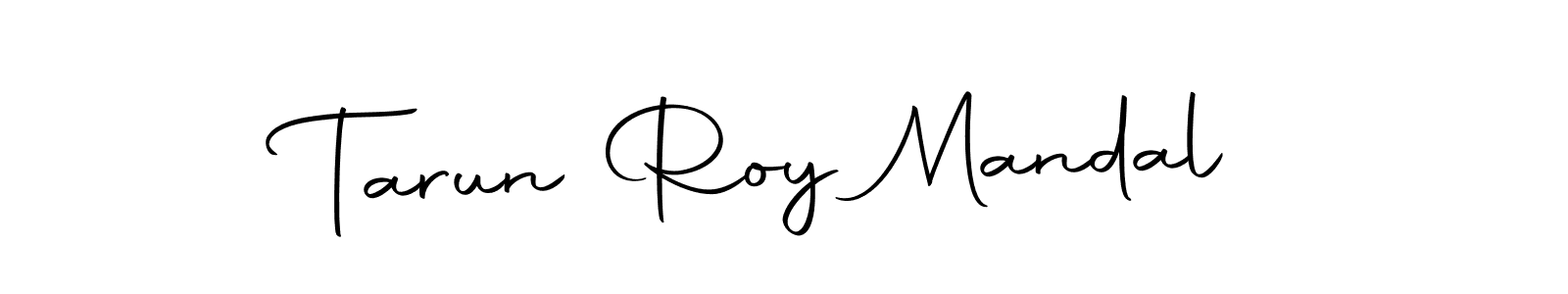 The best way (Autography-DOLnW) to make a short signature is to pick only two or three words in your name. The name Tarun Roy Mandal include a total of six letters. For converting this name. Tarun Roy Mandal signature style 10 images and pictures png