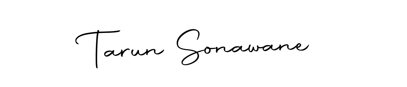 Create a beautiful signature design for name Tarun Sonawane. With this signature (Autography-DOLnW) fonts, you can make a handwritten signature for free. Tarun Sonawane signature style 10 images and pictures png