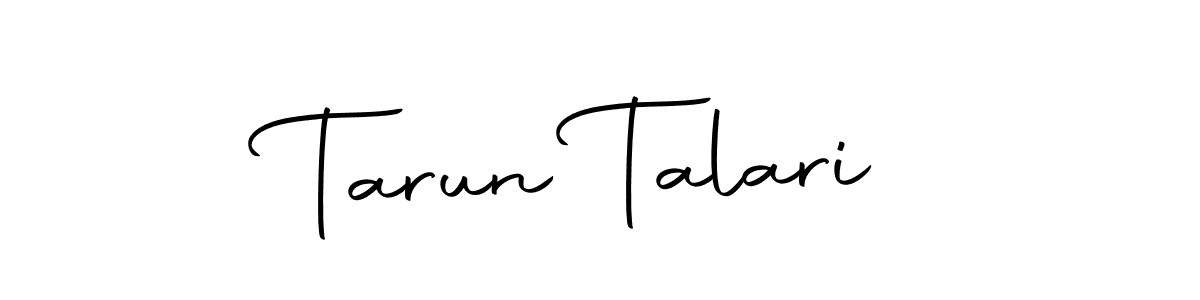 This is the best signature style for the Tarun Talari name. Also you like these signature font (Autography-DOLnW). Mix name signature. Tarun Talari signature style 10 images and pictures png