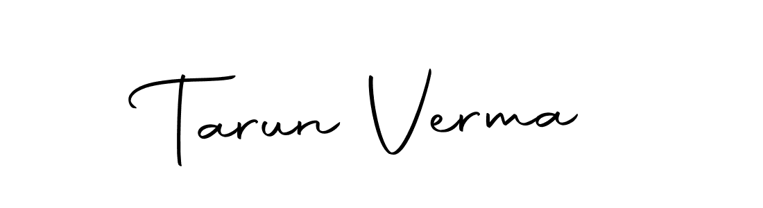 Tarun Verma stylish signature style. Best Handwritten Sign (Autography-DOLnW) for my name. Handwritten Signature Collection Ideas for my name Tarun Verma. Tarun Verma signature style 10 images and pictures png