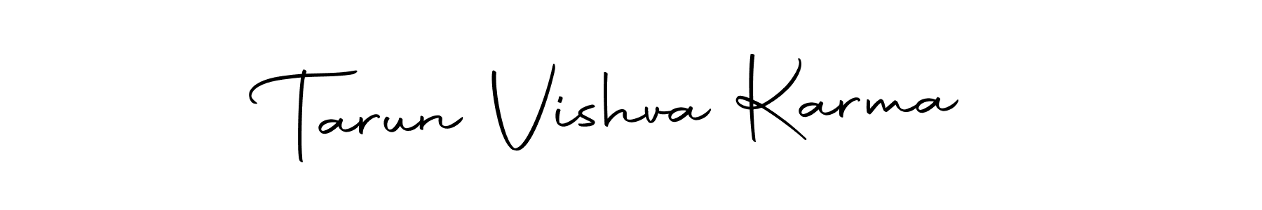 How to make Tarun Vishva Karma signature? Autography-DOLnW is a professional autograph style. Create handwritten signature for Tarun Vishva Karma name. Tarun Vishva Karma signature style 10 images and pictures png