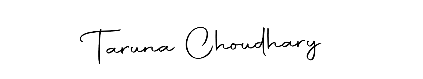 Taruna Choudhary stylish signature style. Best Handwritten Sign (Autography-DOLnW) for my name. Handwritten Signature Collection Ideas for my name Taruna Choudhary. Taruna Choudhary signature style 10 images and pictures png