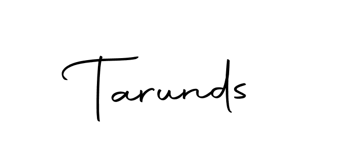 Tarunds stylish signature style. Best Handwritten Sign (Autography-DOLnW) for my name. Handwritten Signature Collection Ideas for my name Tarunds. Tarunds signature style 10 images and pictures png